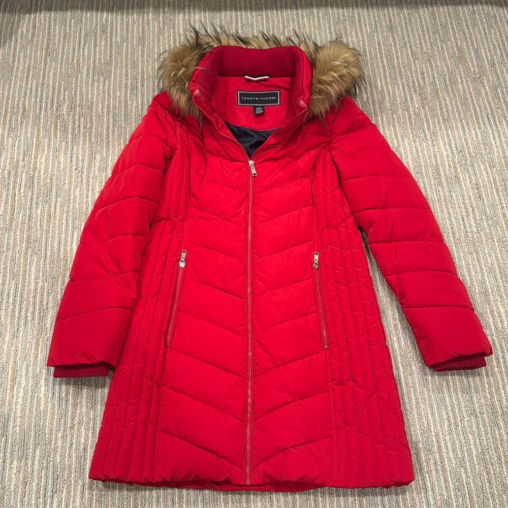 Tommy Hilfiger puffer hooded coat